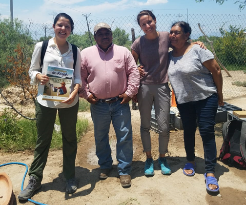 Learning about agricultural management through semi structured interviews with Cuatro Cienegas farming communities.