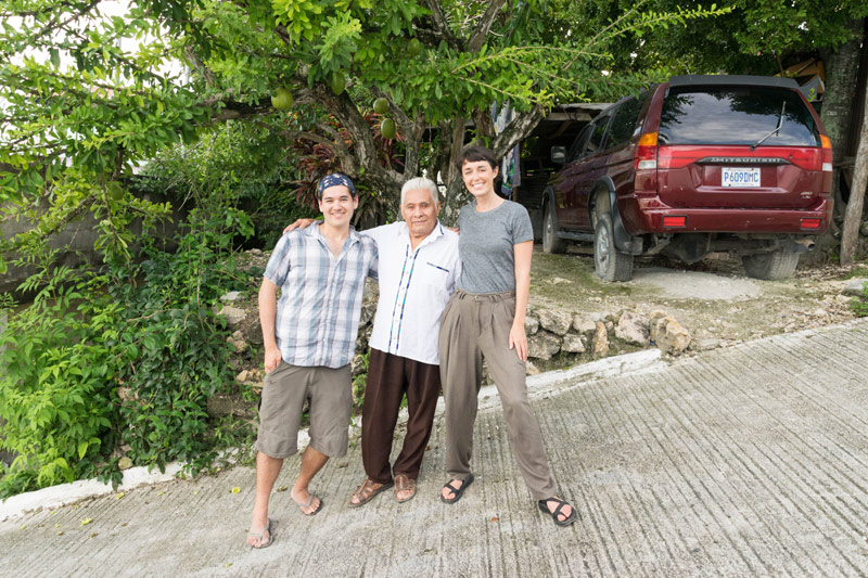After lunch and the privilege of listening to Don Reginaldo tell us about many years of history in San Andrés