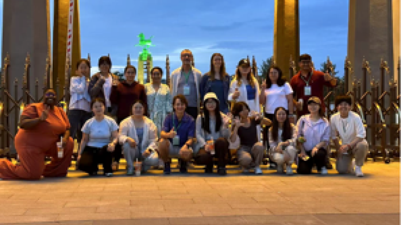 Meena Group Visit to Wuwei cultural site